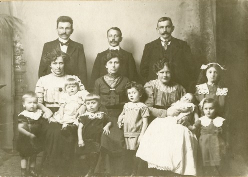 Familien Hansen - Barnedåb i 1911.